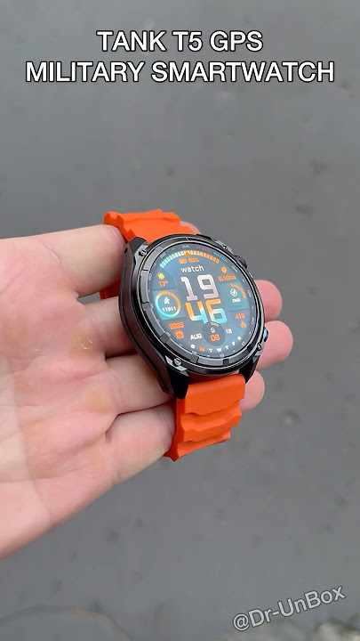 Tank T5 GPS MILITARY SPORT SMARTWATCH🔥 #shorts #trending #video #sports #trend #fitness #gym #tech