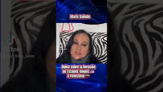 la activista #MariaGalindo líder del colectivo #MujeresCreando se pronuncia ante la invasión a 🇻🇪
