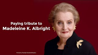 The National Democratic Institute Pays Tribute to Madeleine K. Albright at the 2022 Democracy Gala