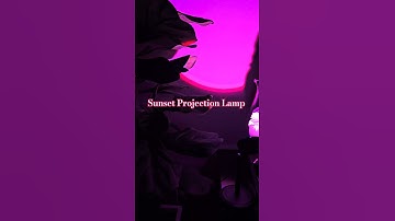 ☀️ SUNSET PROJECTION LAMP from Five Below #shopping #vibes #lights #shorts #shoppingvlog #fivebelow