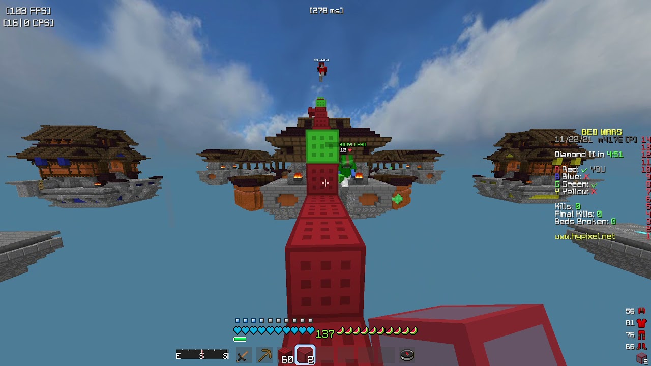Fly Hacker In Ranked Bedwars...