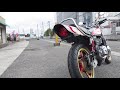 KAWASAKI ZEPHR400 1991MODEL 火の玉カラー・モリワキワンピースショート管他改造多数①