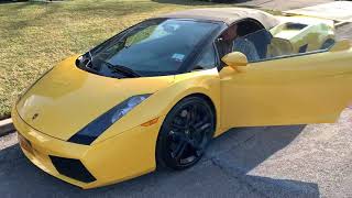 Match Highlights 2006 Lamborghini Gallardo Spyder WALKAROUND
