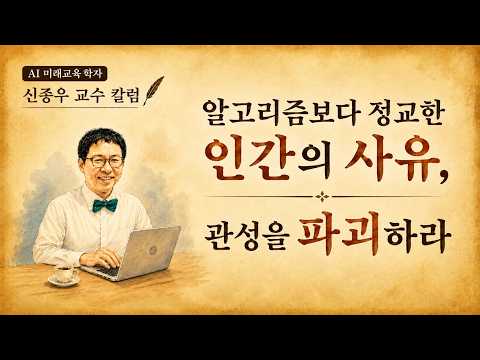 [알고리즘보다 정교한 인간의 사유], "관성을 파괴하라"