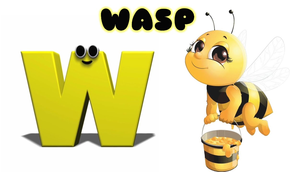 Phonics Sounds Of Letter W | Letter W song |Words Start From Letter W ...