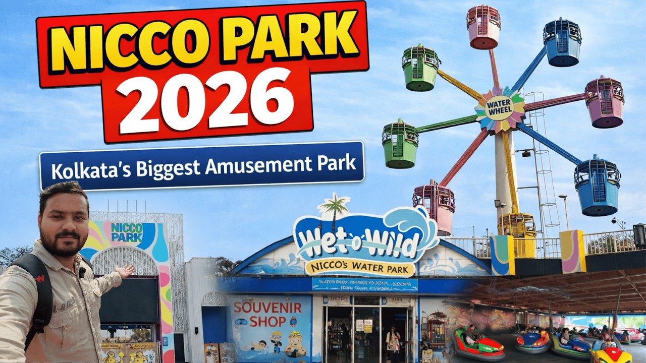 Nicco Park Kolkata 2026 Full Guide 🎢 | Wet O Wild Water Park, All Rides, Ticket Price & Online Offer