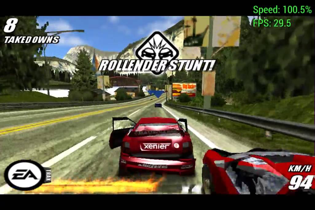 Burnout Legends Gameplay 2 PPSSPP (Windows x86) v0.8.11064 YouTube