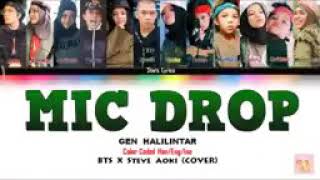 Gen Halilintar - Mic Drop ( LIRIK )