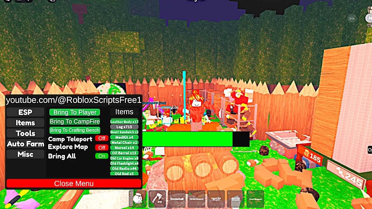 BEST Roblox 99 Nights In The Forest Script Roblox Scripts