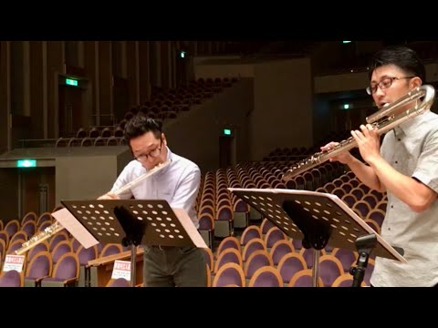 花は咲く フルート2重奏 Flowers Will Bloom
