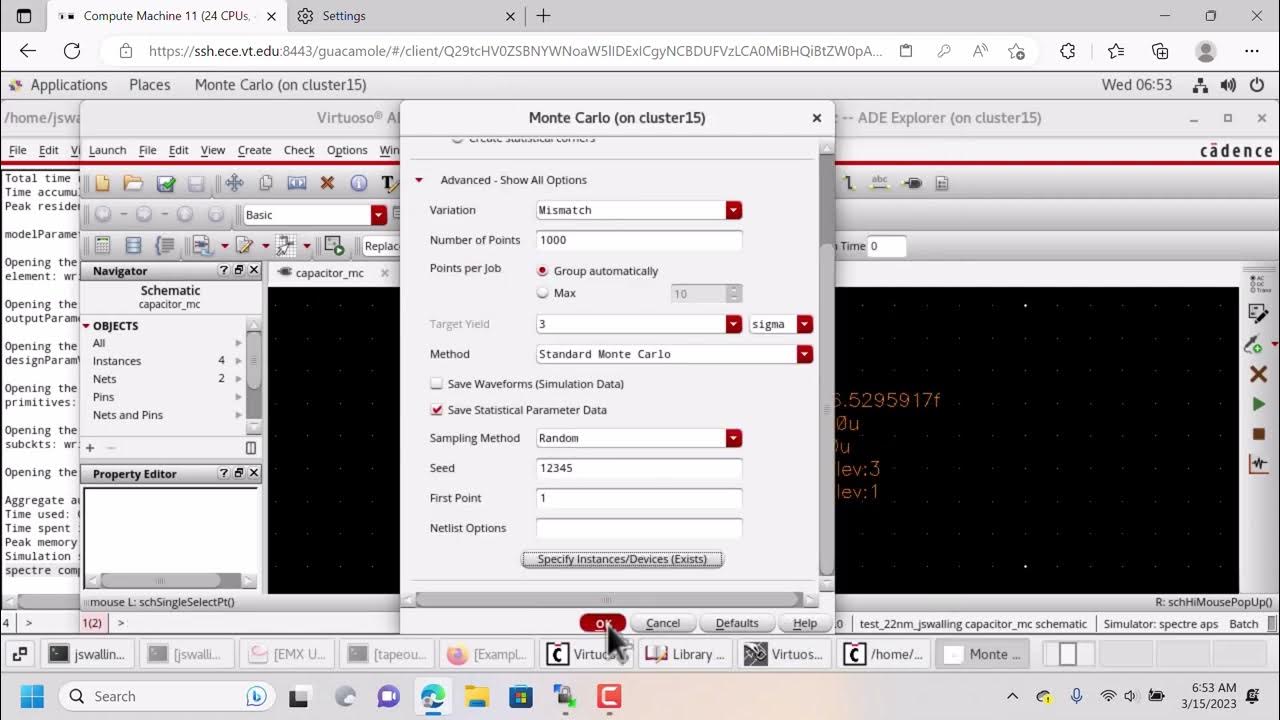 How to run a Monte Carlo Simulation in Cadence YouTube