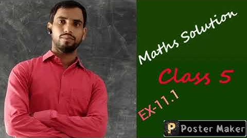 Viva Start up maths Solution class 5 Ex-11.1 By-SADDAM Sir