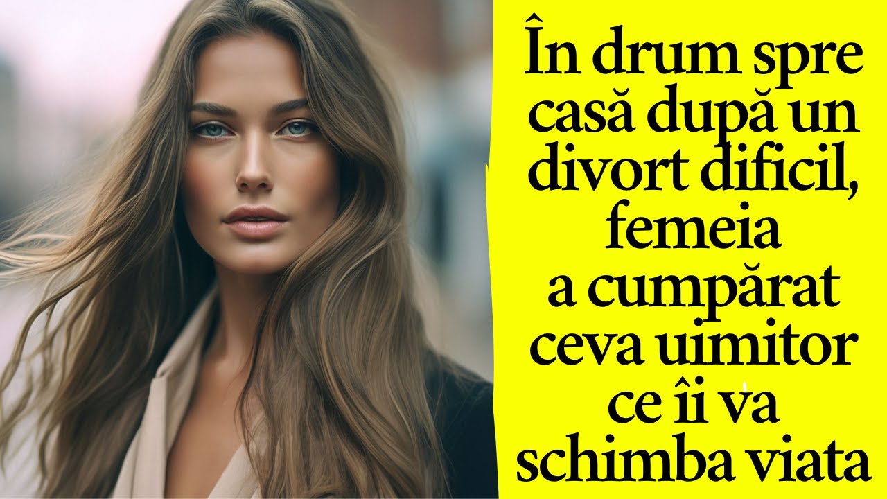 În drum spre casă după un divorț dificil, femeia a cumpărat ceva uimitor ce îi va schimba viața