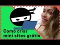 Como criar mini sites de sucesso mini sites com google sites