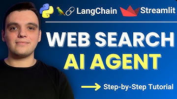 Build an AI Agent for Web Search in Python with LangChain & Streamlit (Step-by-Step Guide!)