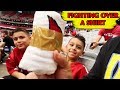 FIGHTING FOR A SHIRT | RED &amp; WHITE AZ CARDINALS PRACTICE | D&amp;D VLOG