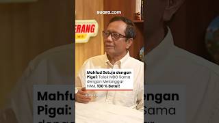 Mahfud Setuju dengan Pigai: Tolak MBG sama dengan Melanggar HAM, 100 % Betul!