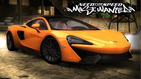 NFS Most Wanted | McLaren 570GT Car Mod Showcase Gameplay [1080pHD]