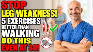 The Only 5 Exercises Seniors Over 60 Need For Leg Strength