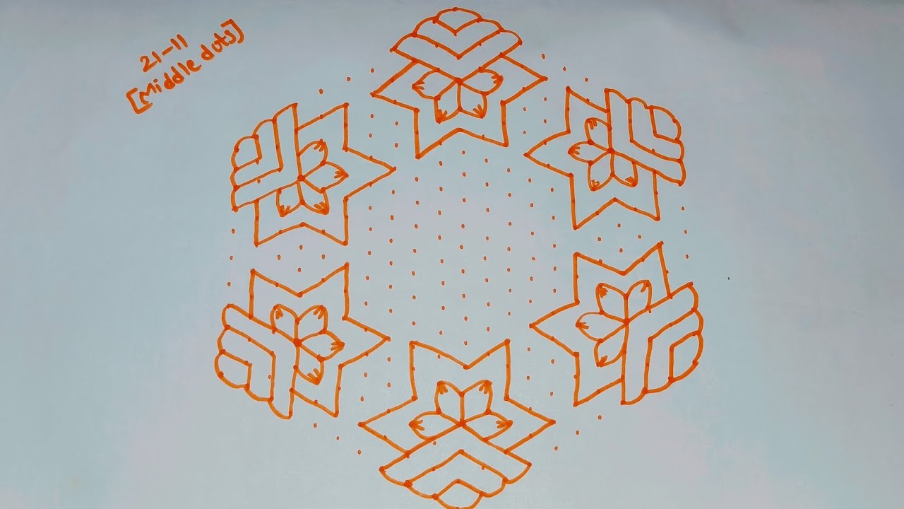 Latest muggulu designs ✨️ 😍 ♥️ 