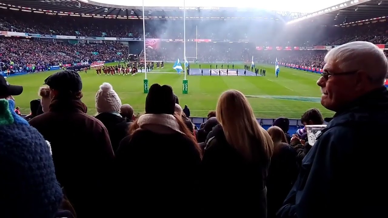 SCOTLAND V TONGA ANTHEMS (23/11/2025)