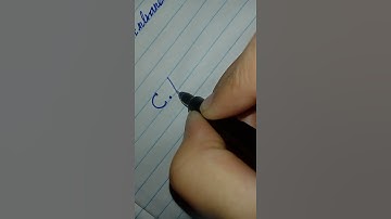 Handwriting Print Type Short Word - quek write 001 Handwriting #shorts