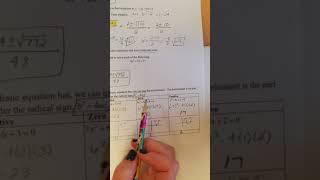 Algebra 1 9-6 notes