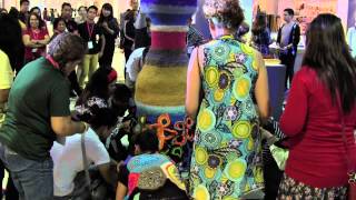 Aze Ong, Charlene Bayani Performance Art at NAFF 2015