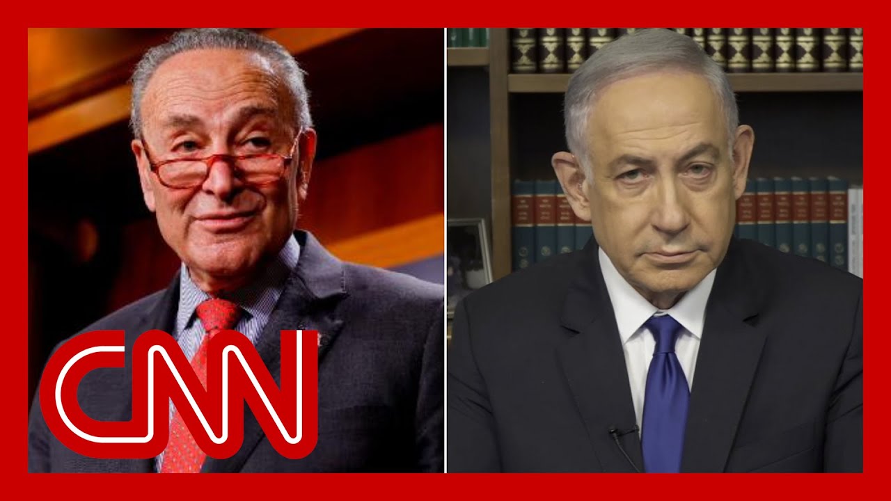 Netanyahu reacts when Schumer calls him an “obstacle” to peace