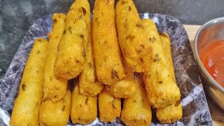 पोहा क्रिस्पी फ़िंगर्स ,Crispy Poha Fingers ,Quick And Easy Snack recipe ,Crispy Poha Potato Fingers