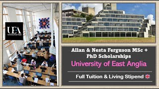 £30,000 Full UK Funding: University of East Anglia Grad Funding: Allan Nesta & other scholarships screenshot 5