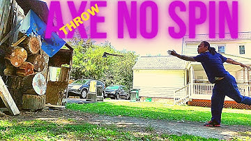 Axe throwing "NO" rotation NEEDED.