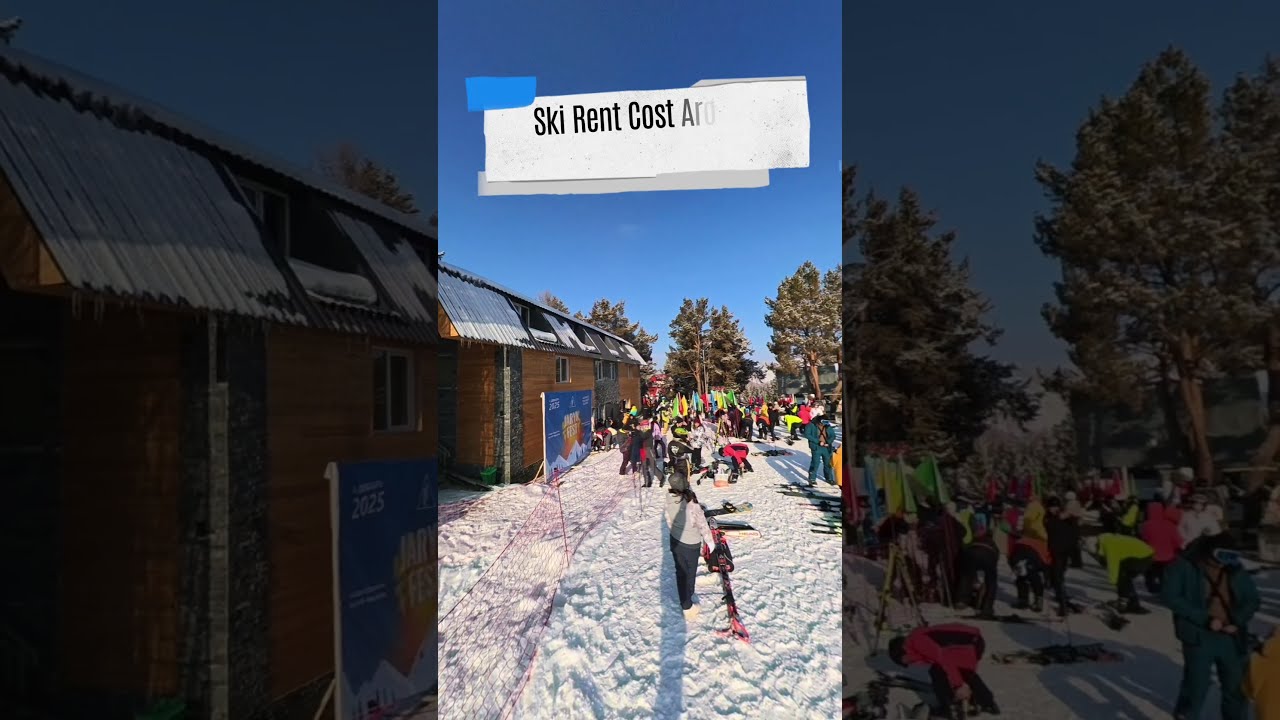 Ski in Karakol short video