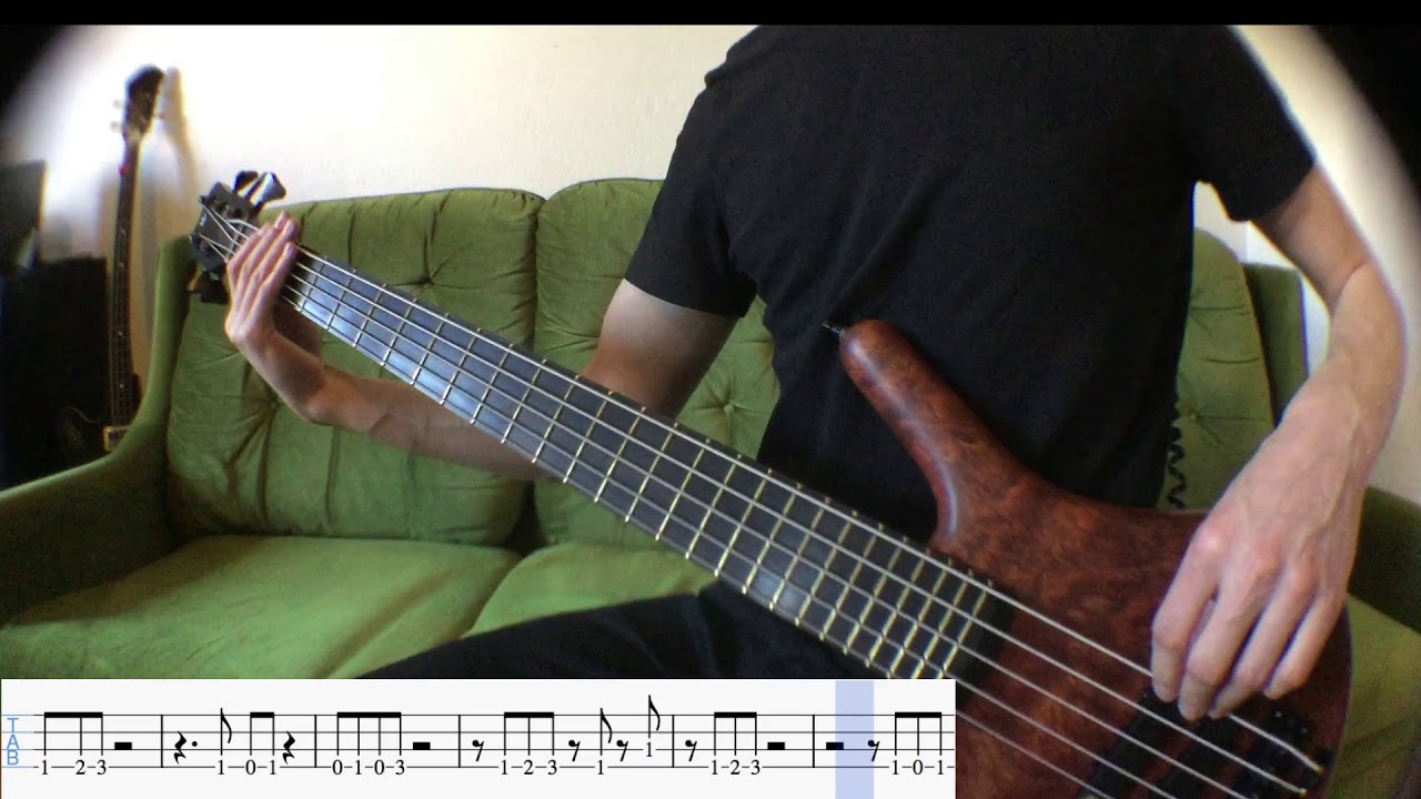 Slipknot - The Heretic Anthem Bass Cover (WITH TABS)