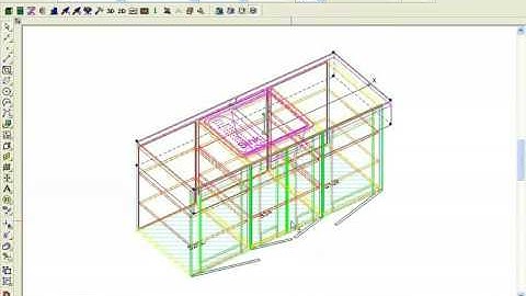 TurboCAD Furniture Maker - Creation of working table holes