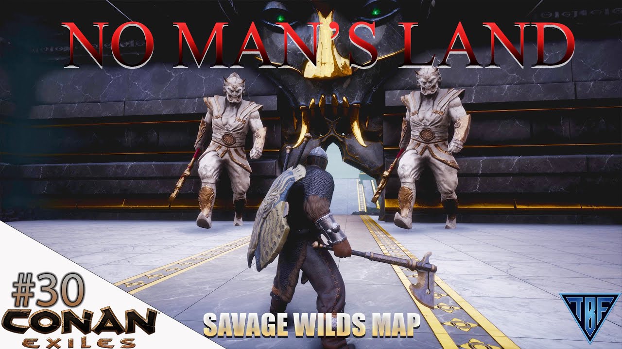 Insane Dungeons in No Man's Land! Conan Exiles - Savage Wilds Map E30