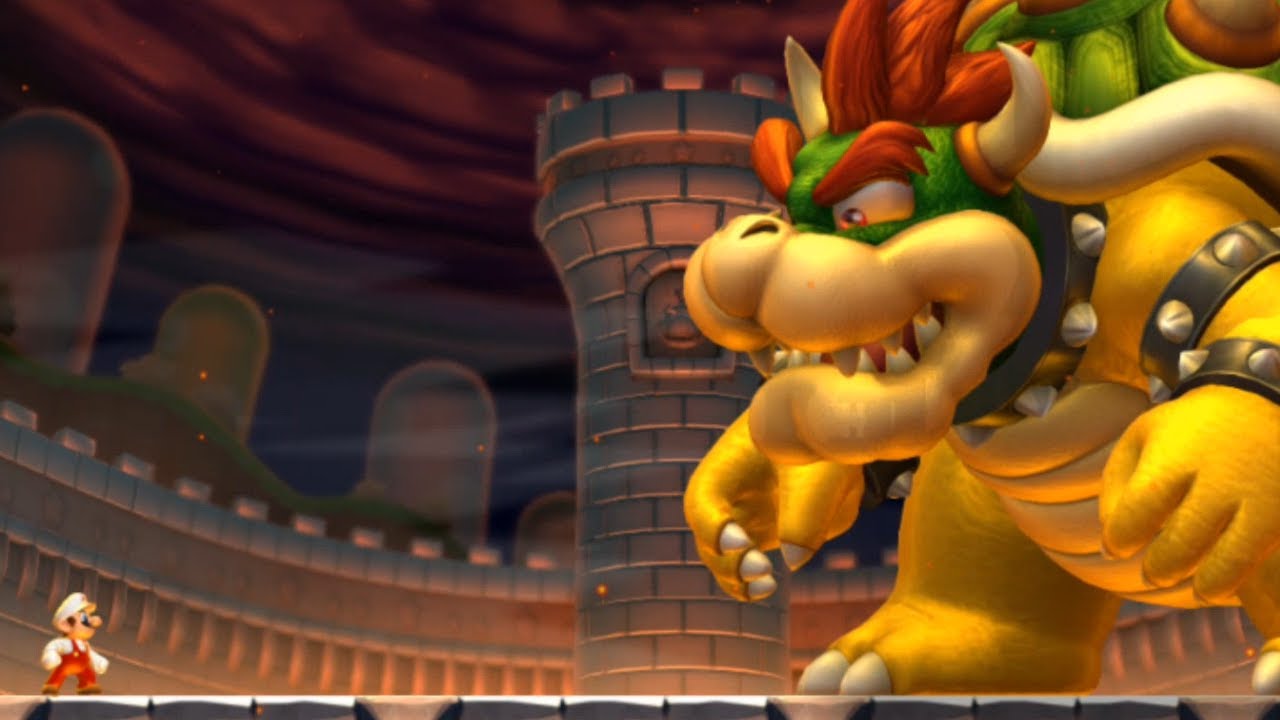 New Super Mario Bros. U 100 Walkthrough World 8 Peach's Castle (All