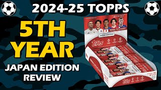 2024-25 Topps Uefa Ucc Japan Edition Box Soccer Review