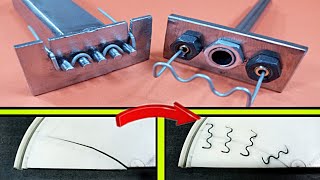 How to make a Professional PLASTIC WELDING machine ■ DIY
