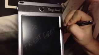 LCD eWriter DEMO iMPROV Boogie Board JOT 8 5 screenshot 4