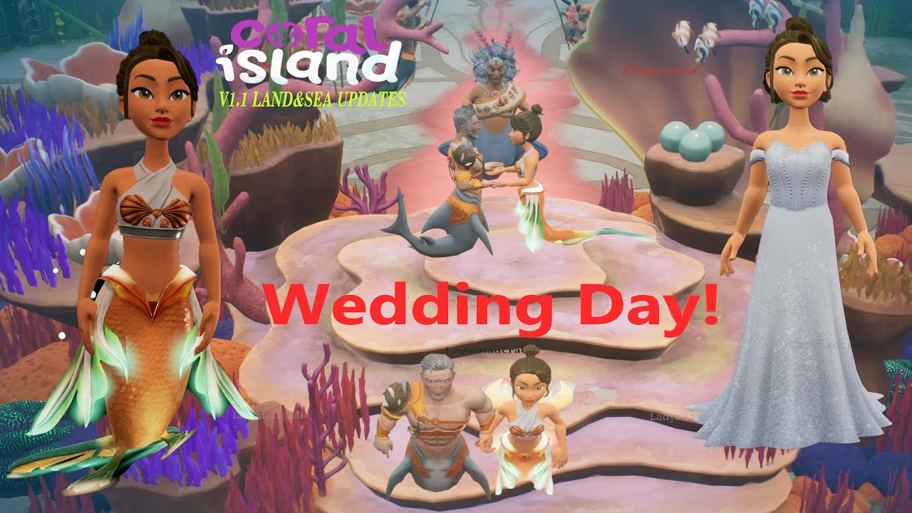 Свадебное торжество! Замужем за Семеру! Новая глава — КОРАЛЛОВЫЙ ОСТРОВ