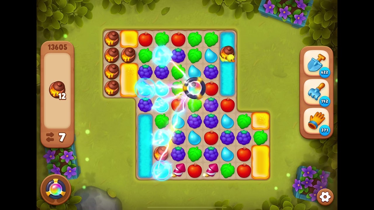 GardenScapes Level 13605 no boosters