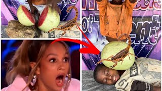 11 years old boy divide human beings head at AGT 😱😱 #agt #magic #youtubeshorts #bgt #magicshow