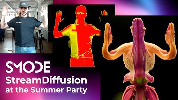 StreamDiffusion demo SMODE summer party