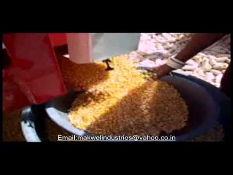 MAKWEL Multicrop Thresher, MAIZE,CORN( Without Cover).wmv