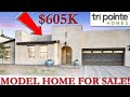 FULLY UPGRADED Model Home for sale $605k+/2,571sqft by Tri Pointe @ The Villages in Tule Springs NLV