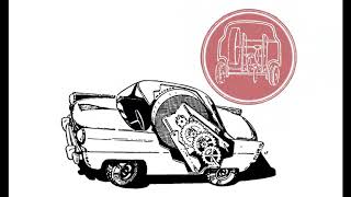 Мастерская ЮТа. Автомобиль с инерционным двигателем. "Юный техник", №3 март 1957 г.