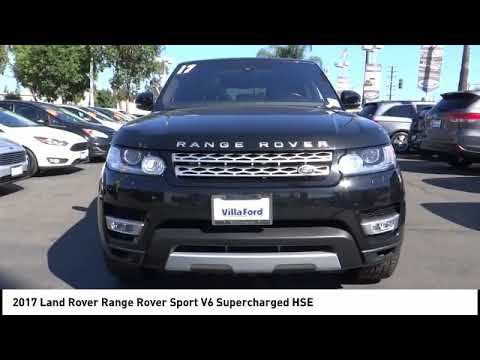 2017 Land Rover Range Rover Sport ORANGE TUSTIN PLACENTIA FULLERTON ...