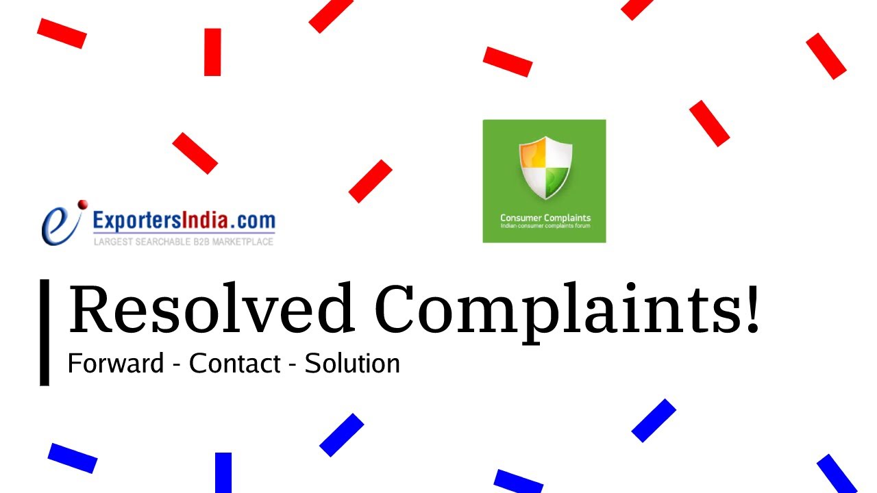 Review of ExportersIndia.com | ConsumerComplaints.In