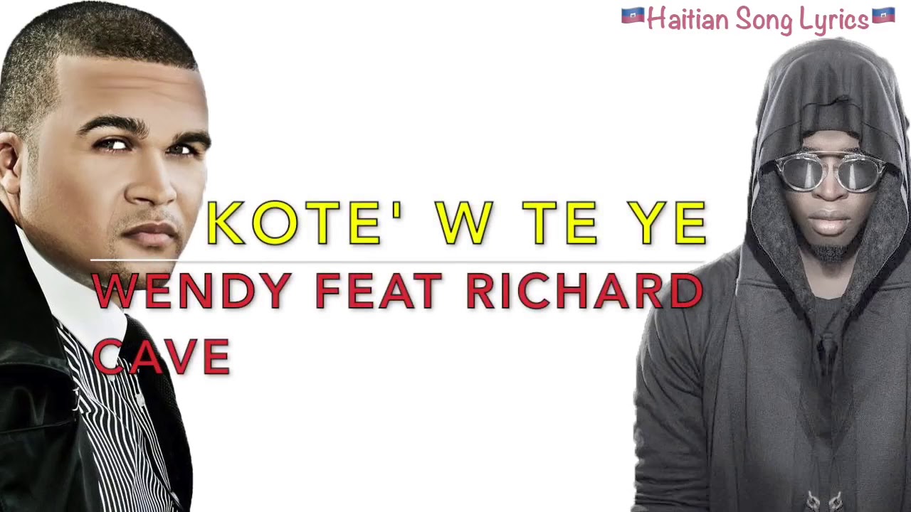 Richard cave ft wendy kotew te ye